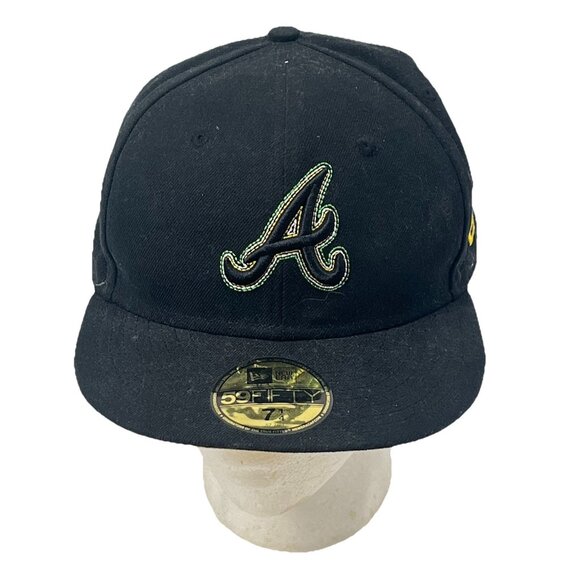 New Era 59Fifty Fitted Oakland As Hat Sz 7 1/4 NWOT Baseball Sports - Picture 1 of 6